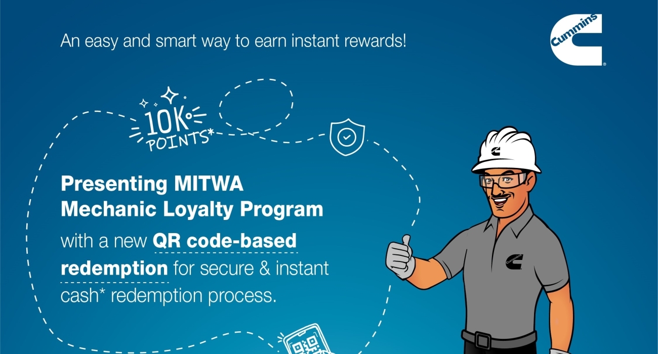 Cummins India Launches SMART QR code-based Mechanic Loyalty Program
