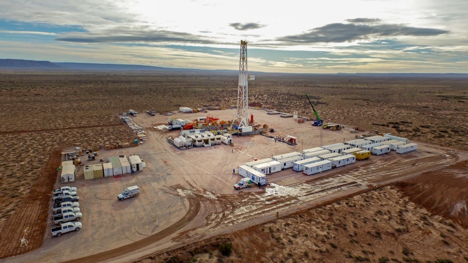 oil drilling operation