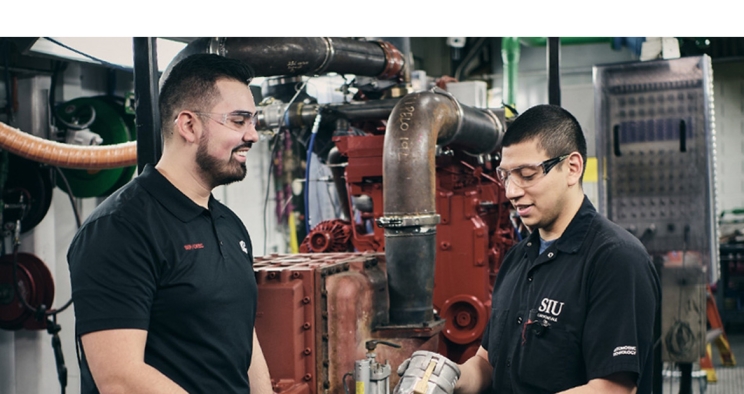 employees at test cell
