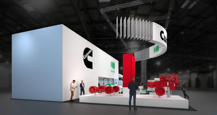 ACT Expo booth rendering