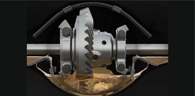 Improve fuel economy and axle performance with the Meritor® Lube Management System