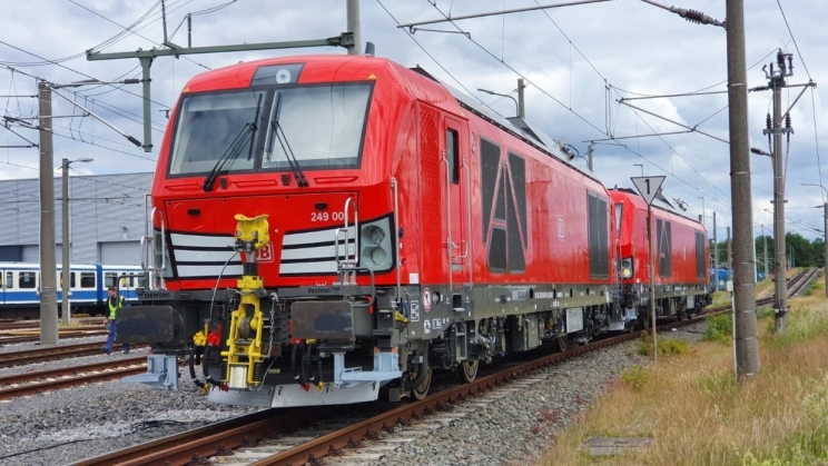 locomotive on rail