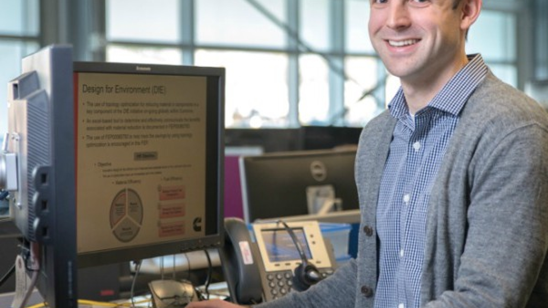 Brittain's team brings new ideas and ways of thinking to overcome challenges.