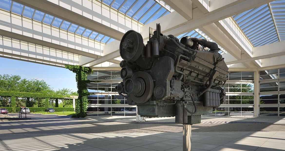 L'edificio della sede aziendale di Cummins