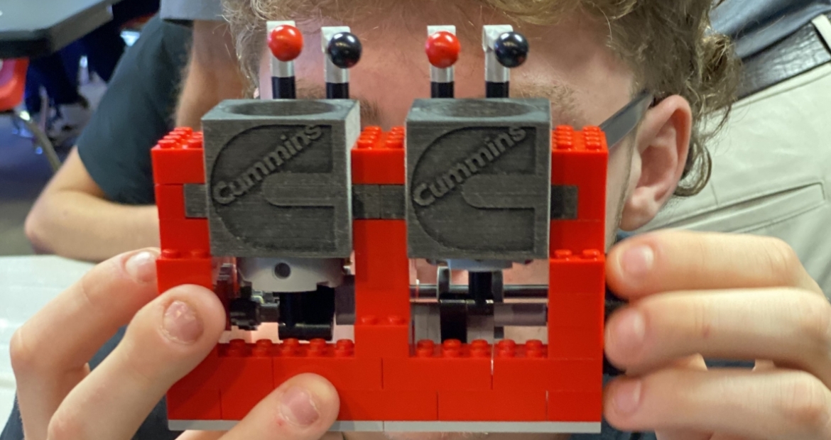 Complete lego engine build in Atlanta