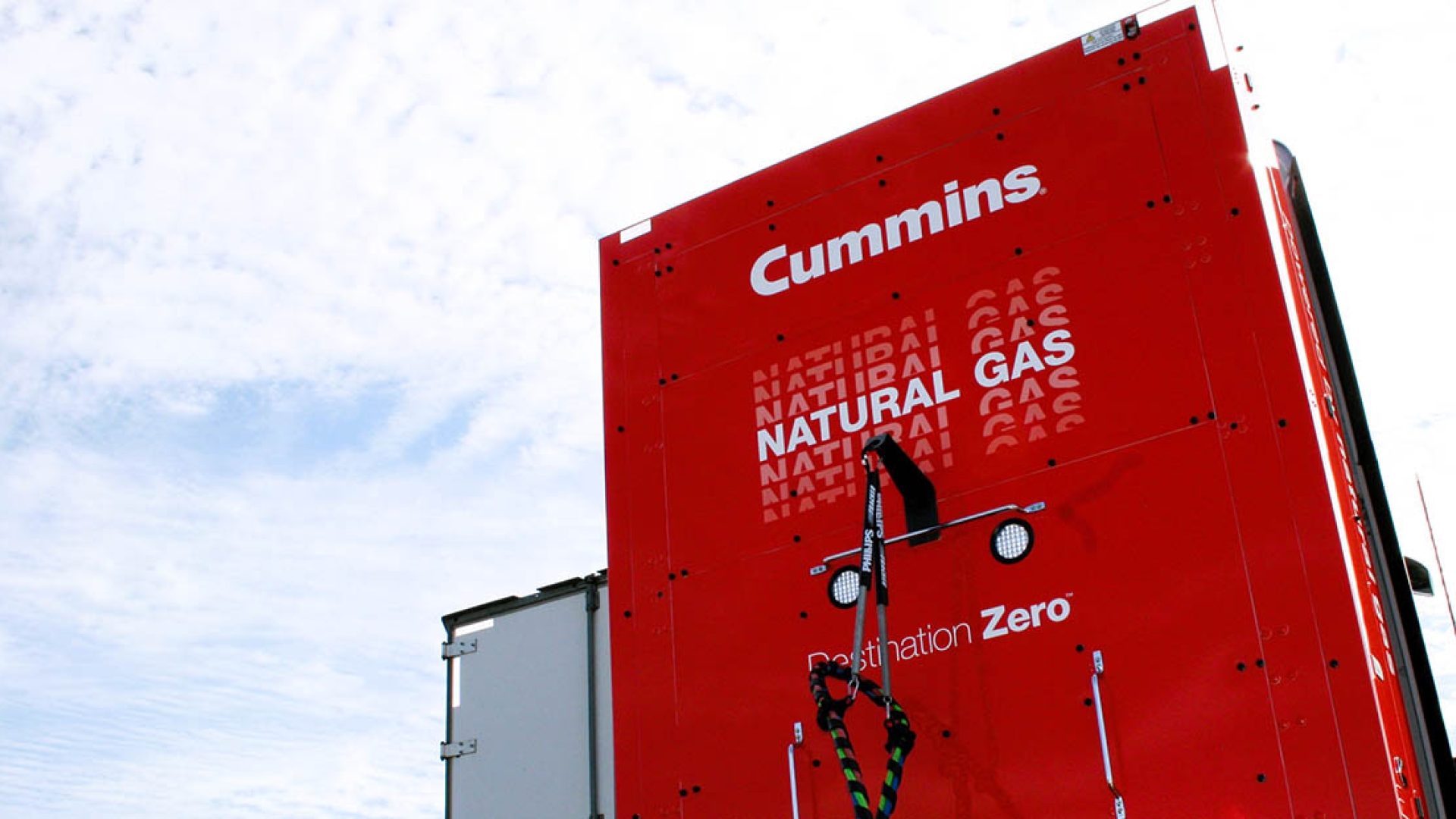 back of X15N truck
