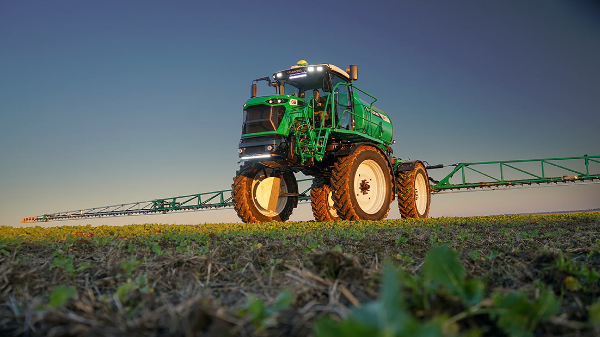 Agriculture application operating