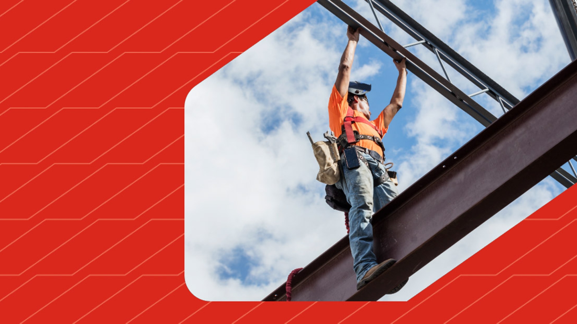 Person working on infrastructure