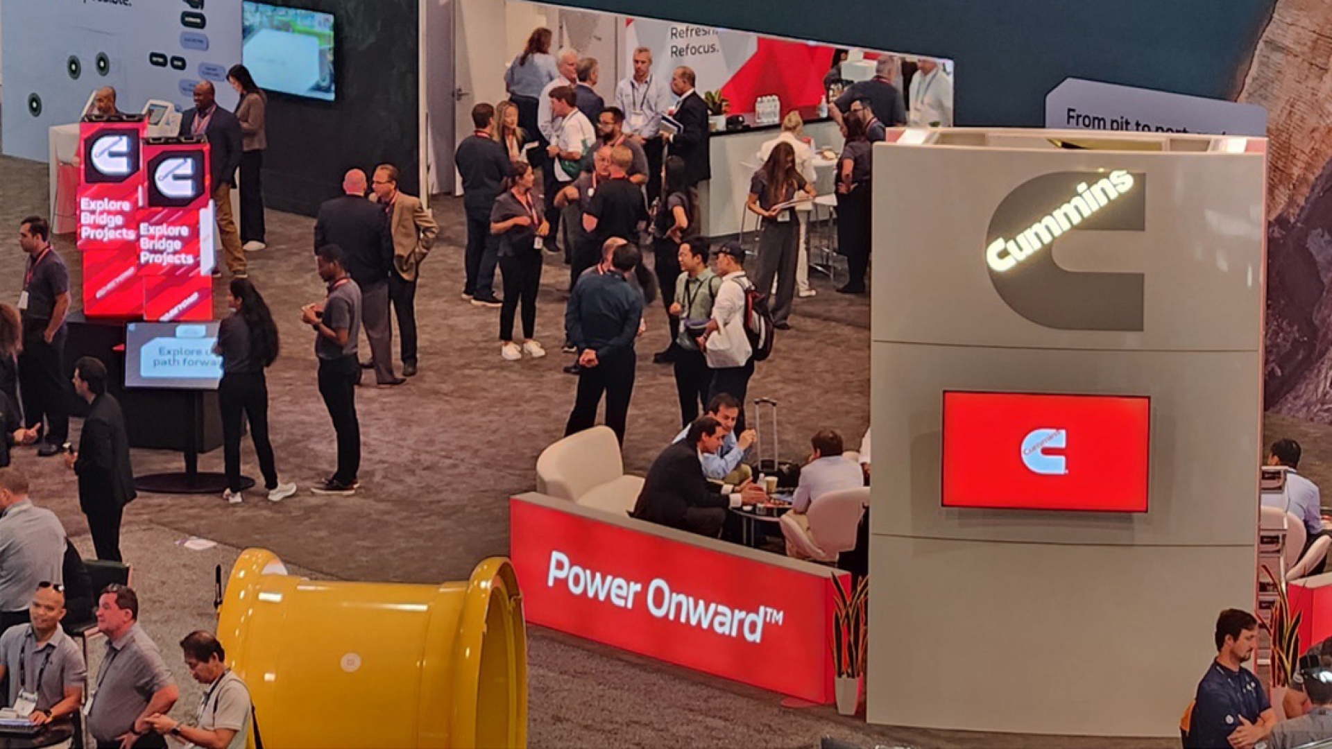 Booth at MINExpo