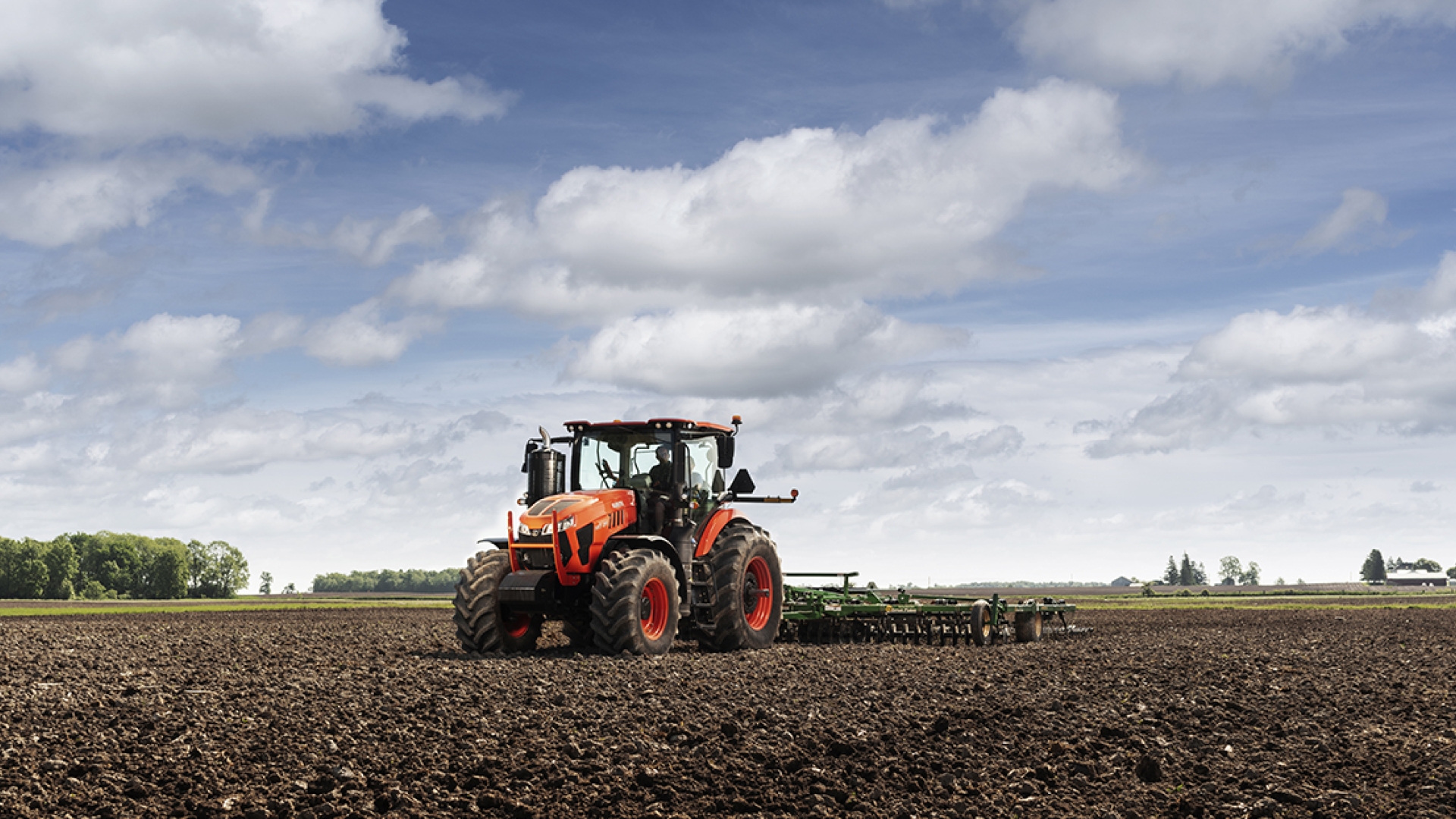 Kubota's new tractors offer higher-horsepower with a small footprint