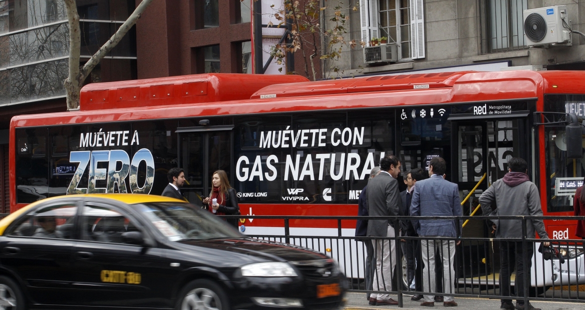 The L9N Near Zero emission engine is being tested in Santiago, Chile's capital city. The L9N Near Zero emission engine is being tested in Santiago, Chile's capital city.