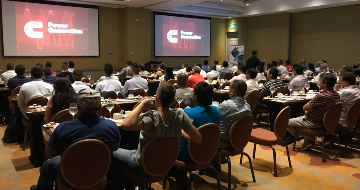 Attendances at the Colombian Power Seminar events were far higher than the expected numbers