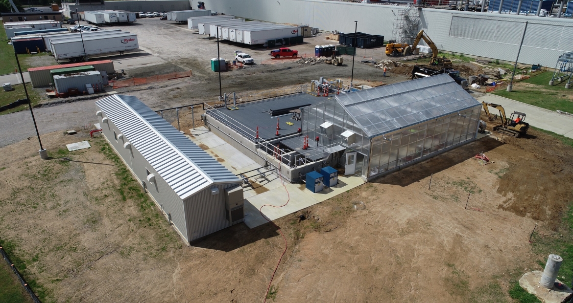 The new water hub coming on line in 2020 at the Cummins engine plant in Rocky Mount, North Carolina, will enable the plant to significantly increase the amount of water it reuses. The new water hub coming on line in 2020 at the Cummins engine plant in Rocky Mount, North Carolina, will enable the plant to significantly increase the amount of water it reuses.