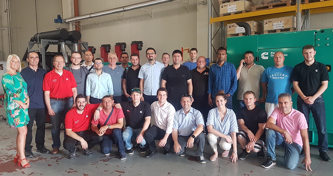 Cummins European distributors and dealers attended Part III – Electrical Design, delivered by the Europe Sales Application Engineering team (SAE) in Bucharest, Romania. Cummins European distributors and dealers attended Part III – Electrical Design, delivered by the Europe Sales Application Engineering team (SAE) in Bucharest, Romania.