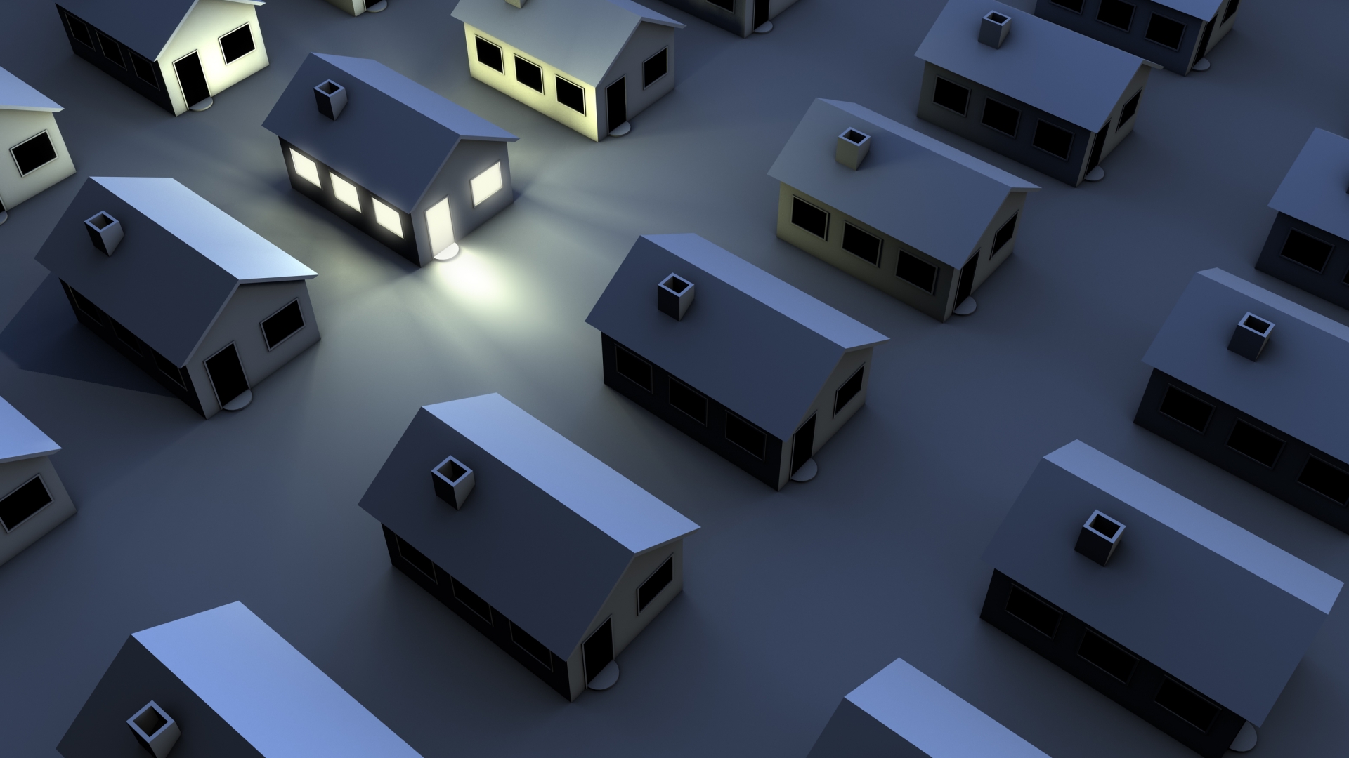 Home Being powered by generator