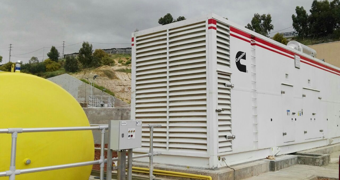 Authorized Cummins distributor S.E.T.I. Jordan Ltd. provided the supply and assembly of the Cummins generator set and a specially designed aluminum container with motorized louvers to meet unique customer requirements at a brand-new wastewater treatment plant. Authorized Cummins distributor S.E.T.I. Jordan Ltd. provided the supply and assembly of the Cummins generator set and a specially designed aluminum container with motorized louvers to meet unique customer requirements at a brand-new wastewater treatment plant.