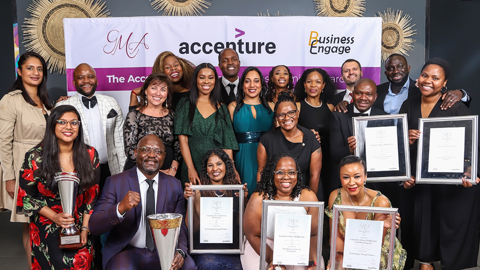 Cummins Africa Middle East Receives 7 awards, for outstanding commitment to diversity and gender
