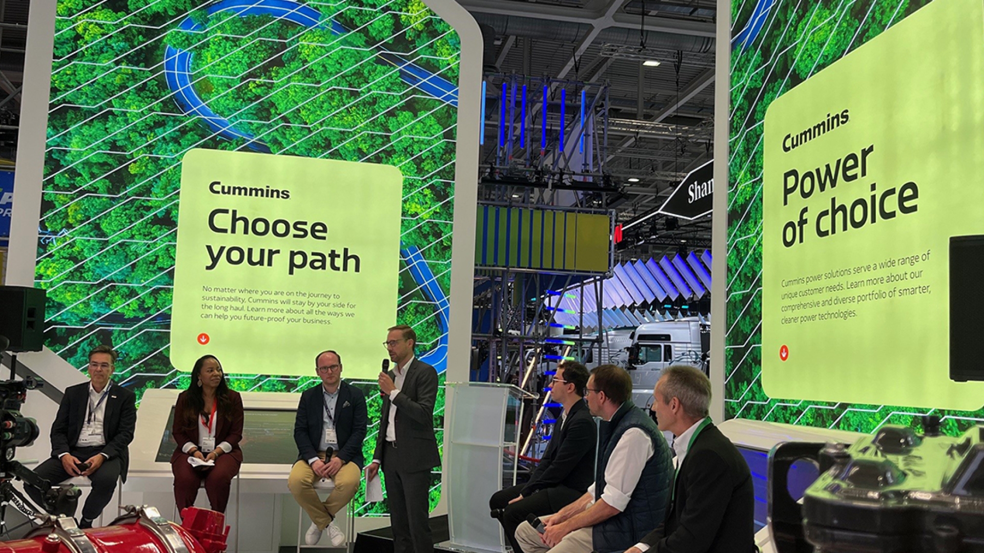 The Hydrogen Engine Alliance hosted by Cummins at IAA 2024