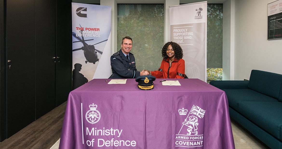 The signing of the Armed Forces Covenant