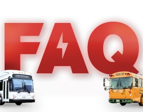 Beantwortung von 5 Fragen zu unseren Elektrobussen