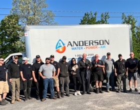 Anderson Water, Power and Air, un distribuidor de generación de energía para el hogar y pequeñas empresas de Cummins