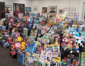 Toys on display