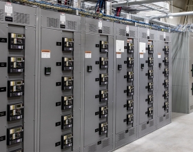 Row of PIC data center stations