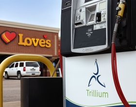 fuel pump at Love's