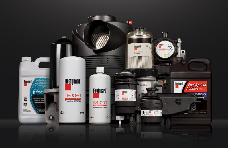 assortment of cummins filtration products