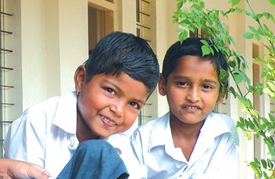 children outside