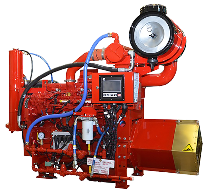 CFP9E fire pump drive engine