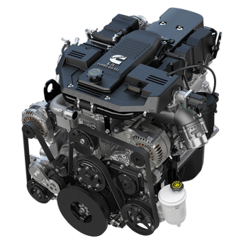 6.7L Cummins Turbo Diesel engine