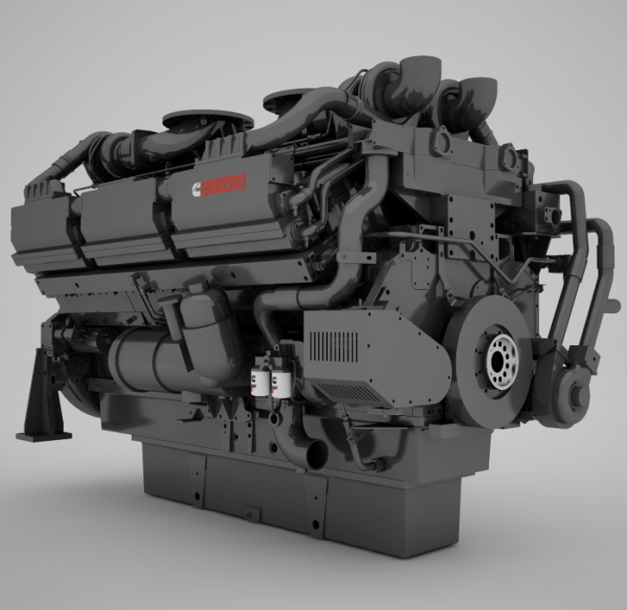 qsk78 g-drive engine