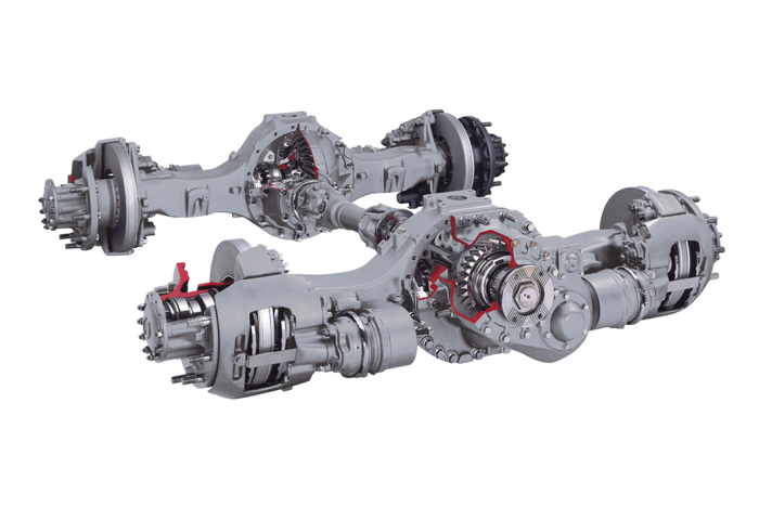 MT 610 Vocational Construction Truck Rear Axle Cummins Inc