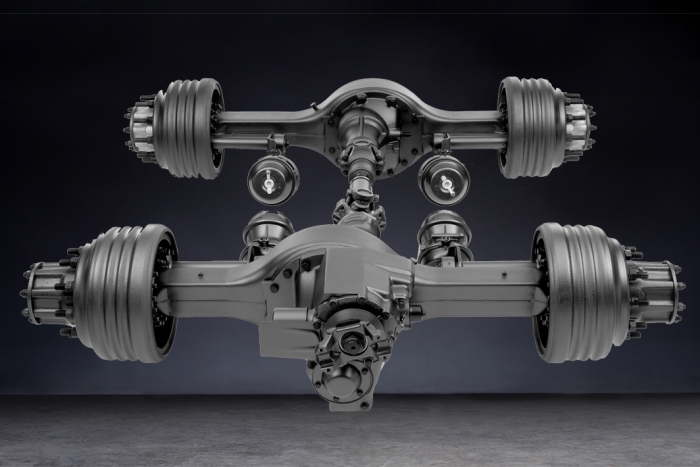 14X™ HE Tandem Rear Drive Axle Now Available with Dual Meritor Lube  Management System (MLMS)