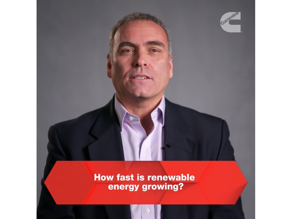 How fast is renewable energy growing?