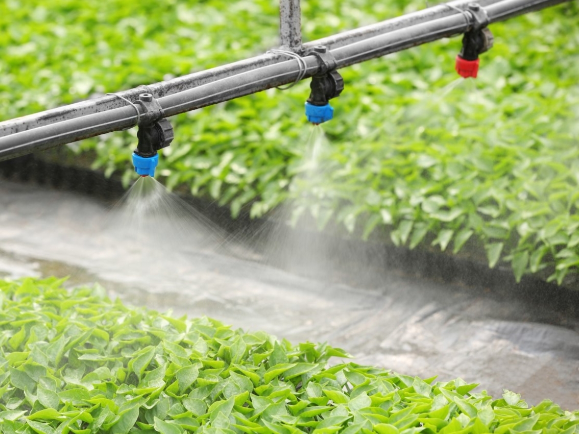 Sprinklers for farming