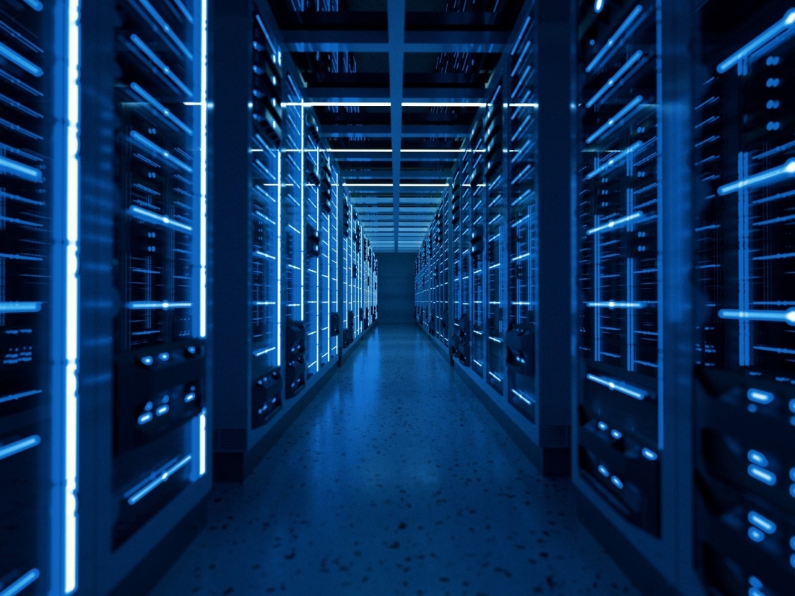 data center server room