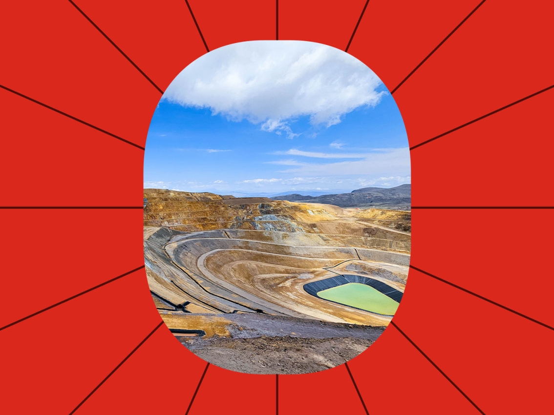 Mining quarry
