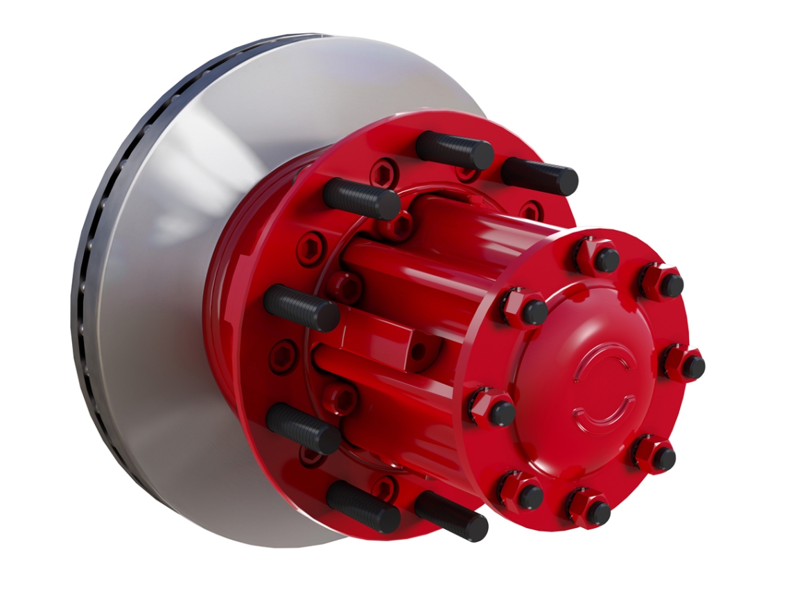 quik disc rotor for firetruck